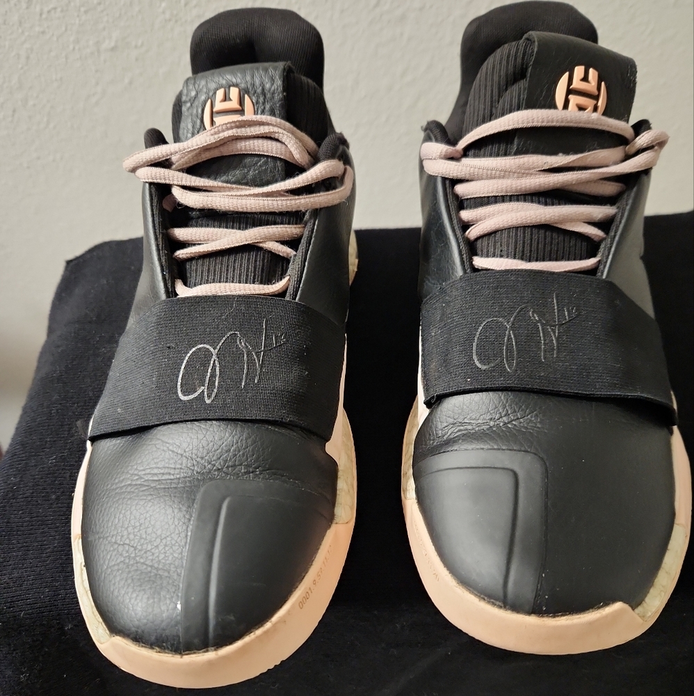 ADIDAS HARDEN VOL 3 REN ZHE BLACK BASKETBALL SHOES MENS SIZE US10
